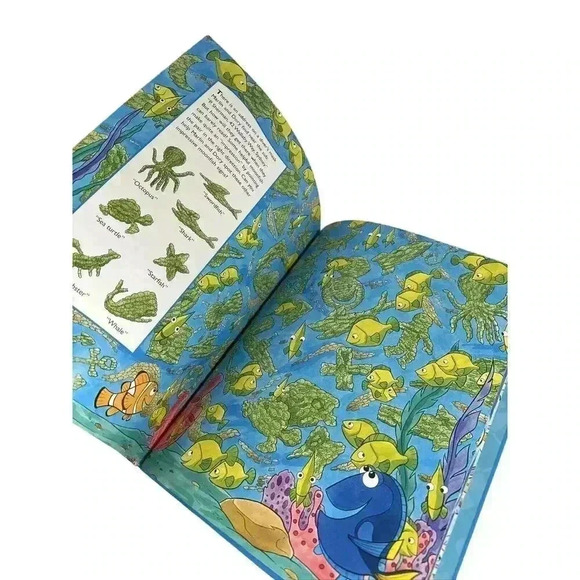 Disney Finding Nemo Look and Find‎ Series Hardcover Book Good Condition - Picture 7 of 7